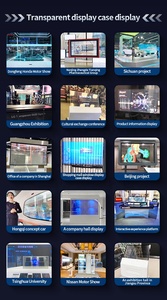 1x2 55 дюймов ooled Signage сенсорный экран рекламный плеер оборудование прозрачный ooled экран - Product Image 6