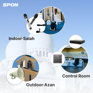 Masjid Mosque IP PA Announcement Public Addressing Sound Audio Speaker <strong>System</strong> for Mosque PA <strong>System</strong> - Product Image 3