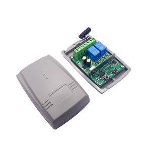Ricevitore per cancello da Garage universale a 2 canali 433.92Mhz interruttore telecomando ricevitore 12V LED RF compatibile con più marche - Product Image 1