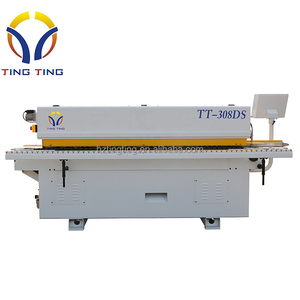 TingTing TT-308DS otomatik yüksek hızlı kenar bantlama makinesi yapıştırma ile son kesim ince düzeltme kazıma parlatıcı - Product Image 3
