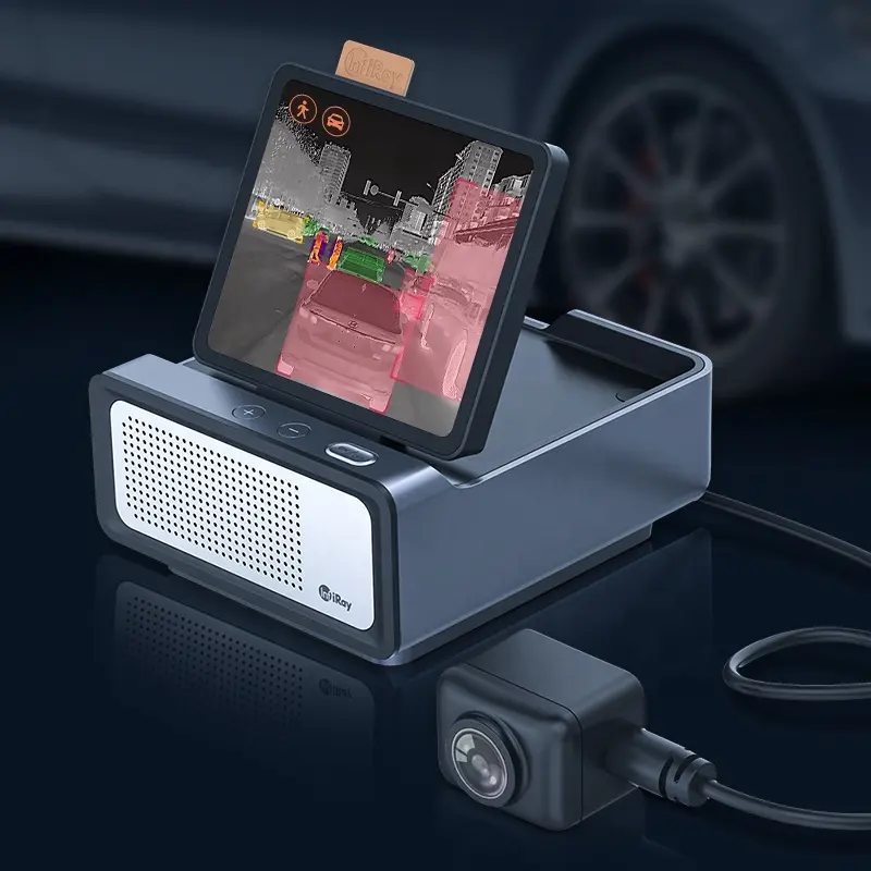 InfiRay NV2 noite visão câmeras de segurança adas sistema anti-car crash noite visão câmera do carro com imagem térmica