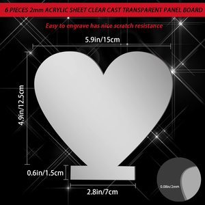 Trong suốt trống nhựa tấm Acrylic rõ ràng Cast plexi Glass Board với màng bảo vệ cho các dấu hiệu, DIY hiển thị các dự án, thủ công - Product Image 2