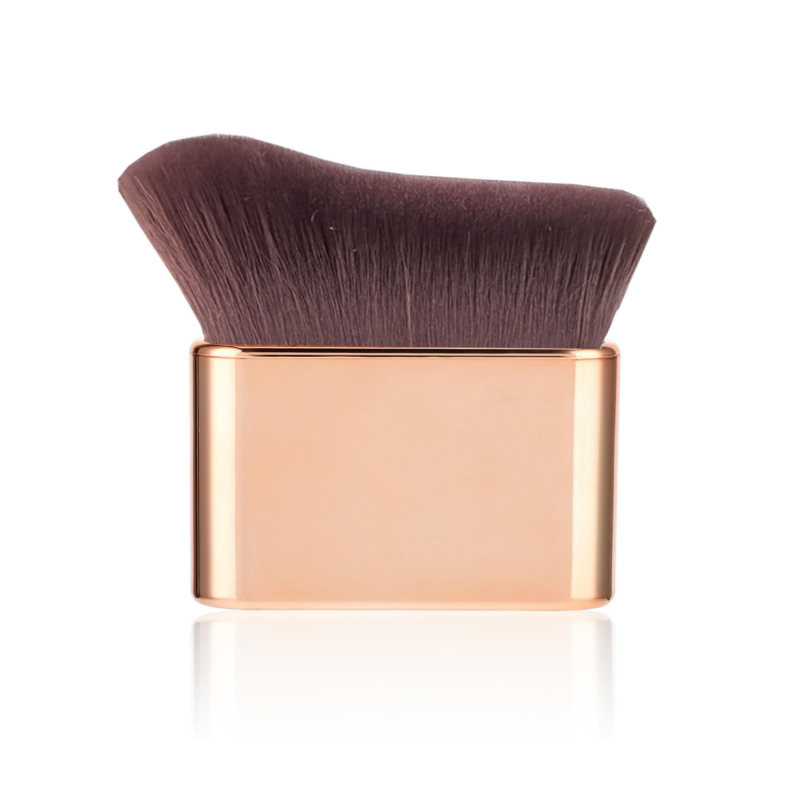 Oro rosa + pincel marrón