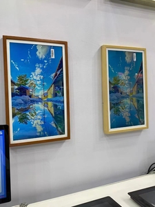 Khung ảnh kỹ thuật số 32 "Lớn Khung ảnh kỹ thuật số Full HD màn hình cảm ứng thông minh đám mây khung ảnh auto-xoay tường mountable - Product Image 6