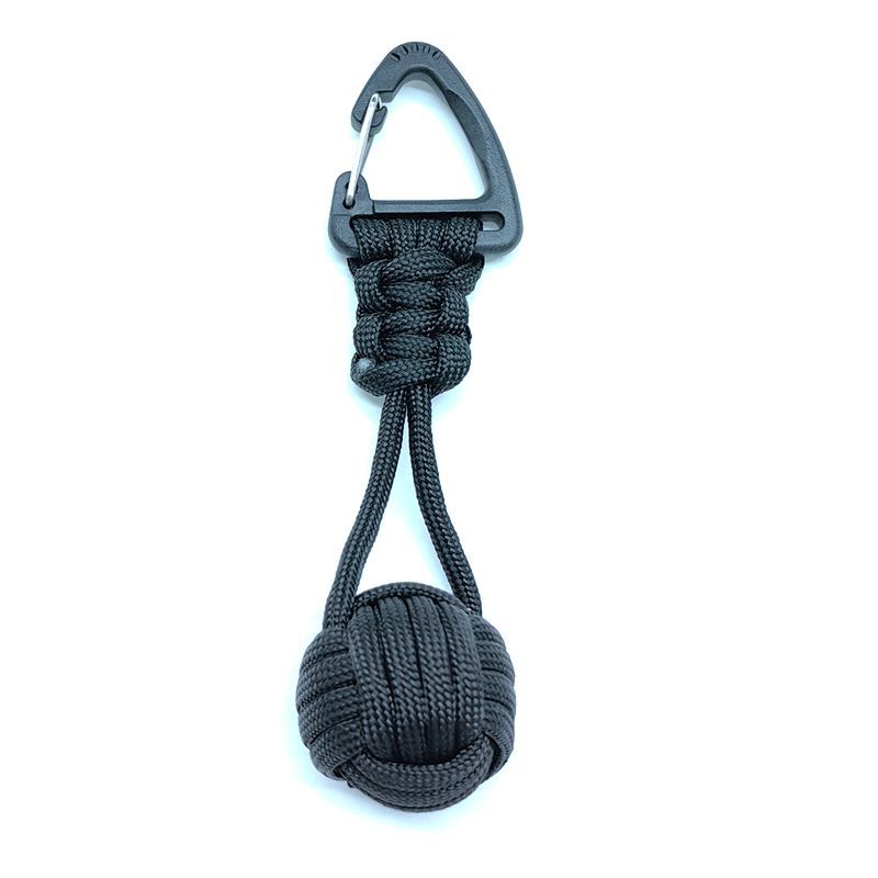 Black triangular buckle