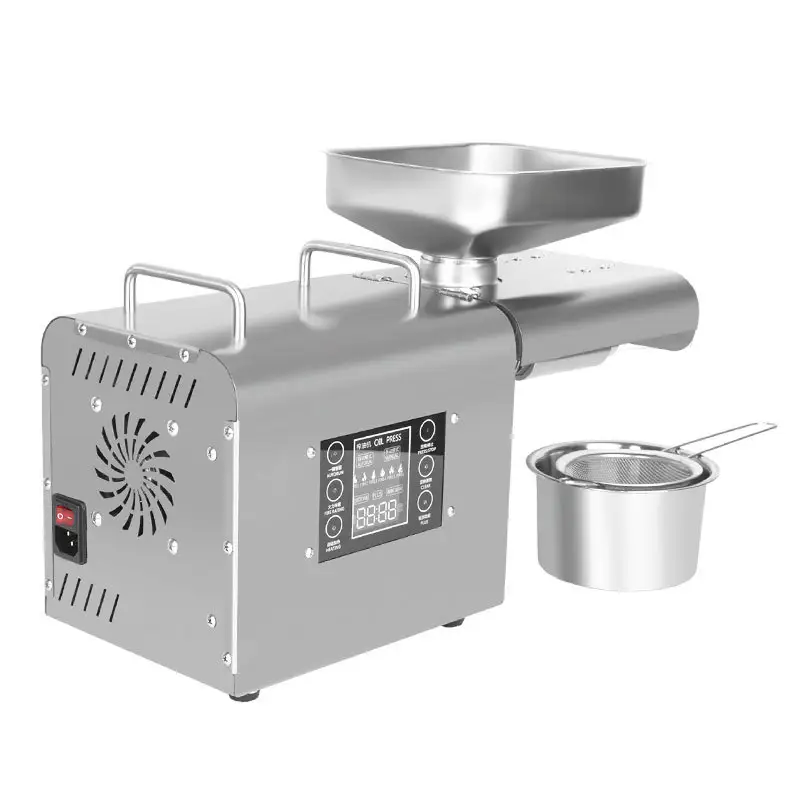 Extractor de aceite de frutos secos comercial de alta capacidad, en venta