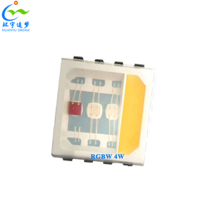 4W RGBW SMD LED çip 5054 0.2W 0.8W 2W 4W RGB + W yaygın renk aralığı ve yüksek CRI LED çip s - Product Image 1