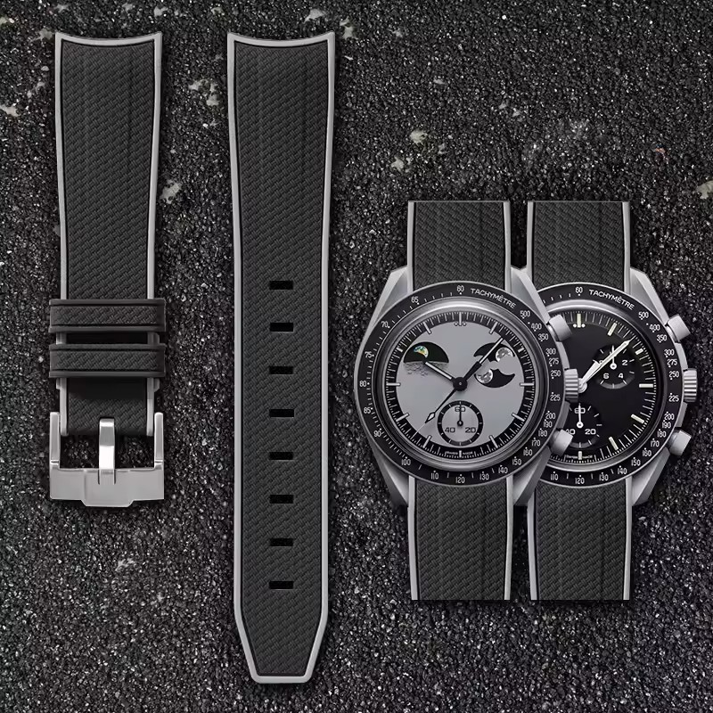 Black grey-sliver
