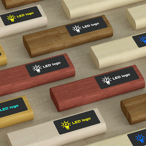 Usky nhà máy mới thân thiện với môi bằng gỗ ánh sáng lên LED <span class=keywords><strong>USB</strong></span> Stick khuyến mãi Kinh doanh Quà tặng chất lượng cao Bộ nhớ di động <span class=keywords><strong>USB</strong></span> Flash Drive - Product Image 2