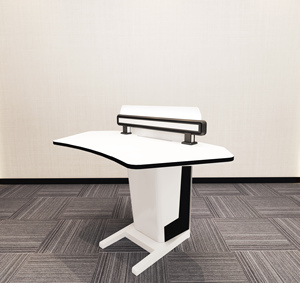 定制教室互动演示桌，电脑会议桌，智能办公演讲桌 - Product Image 2