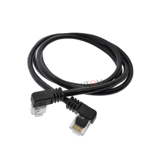 Пользовательский сетевой кабель UTP 90 градусов под прямым углом Cat5 Cat5e RJ45 - Product Image 3