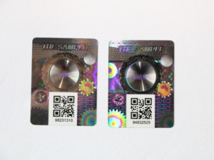 2021 пользовательская 3d Голограмма QR-код анти-подделка Защитная этикетка для аутентификации продукта - Product Image 4