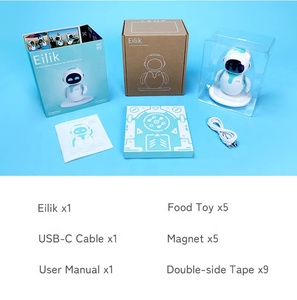 Eilik-sonsuz eğlenceli pembe akıllı Robot oyuncak ile küçük bir arkadaşı Bot - Product Image 4
