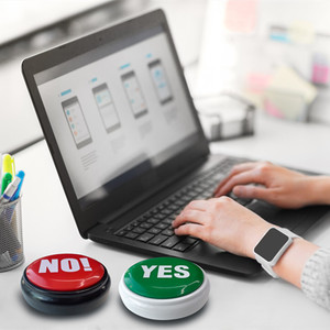<strong>Custom</strong> <strong>Easy</strong> <strong>Button</strong> Push Dog Talking <strong>Button</strong> Recordable Programmable Yes&amp;No Game <strong>Button</strong> Buzzer - Product Image 5
