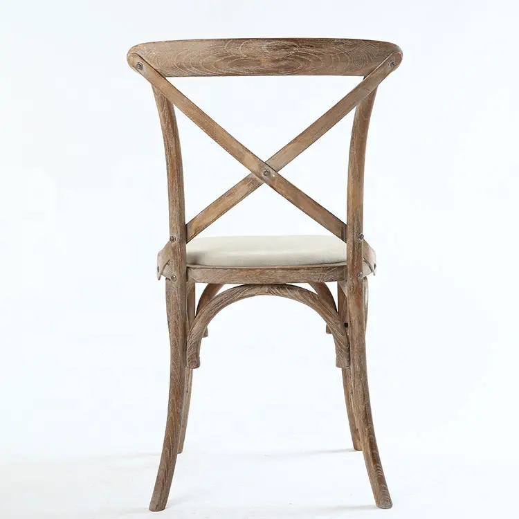 Toon chino Ksf25003, sillas cruzadas de madera antigua duraderas y cómodas
