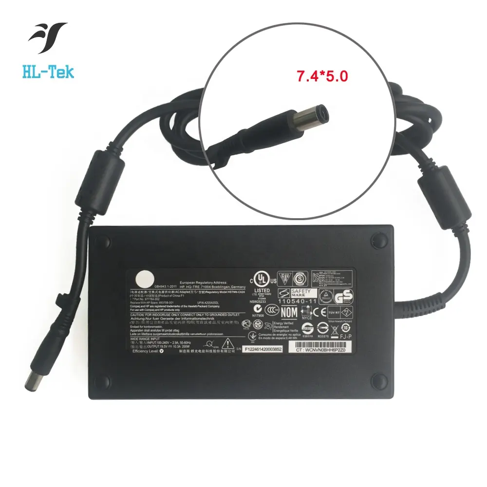 Asli 200W 19.5V 10.3A AC Adaptor untuk HP TouchSmart 300 Desktop PC Power Supply HSTNN-DA16 HSTNN-DA24 Charger Laptop