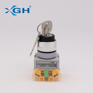 LA22D-11Y 22 MILLIMETRI Selezione Interruttore di Pulsante Con Chiave - Product Image 2