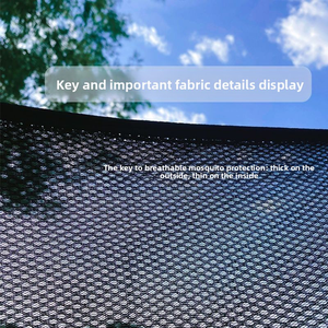 มุ้งกันยุงสำหรับรถยนต์, อุปกรณ์เสริมท้ายรถ SUV ตาข่ายกันยุงม่านกันแดดระบายอากาศ - Product Image 5