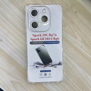 Tecno Spark6 gitmek için uygun telefon kılıfı 8 9t/9pro hava yastığı anti-sonbahar smatr20C şeffaf kabuk - Product Image 2