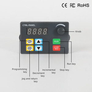 工厂定制经济型微型变频转换器380v三相输入0.75-11kw，用于交流电机1-15PH - Product Image 4