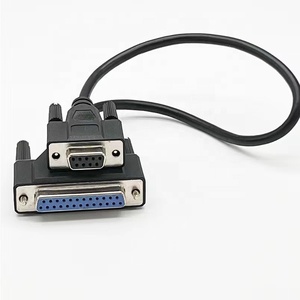 D-SUB DB9 DB15 erkek kadın DB25 adaptör kablosu bilgisayar yazıcıları - Product Image 4