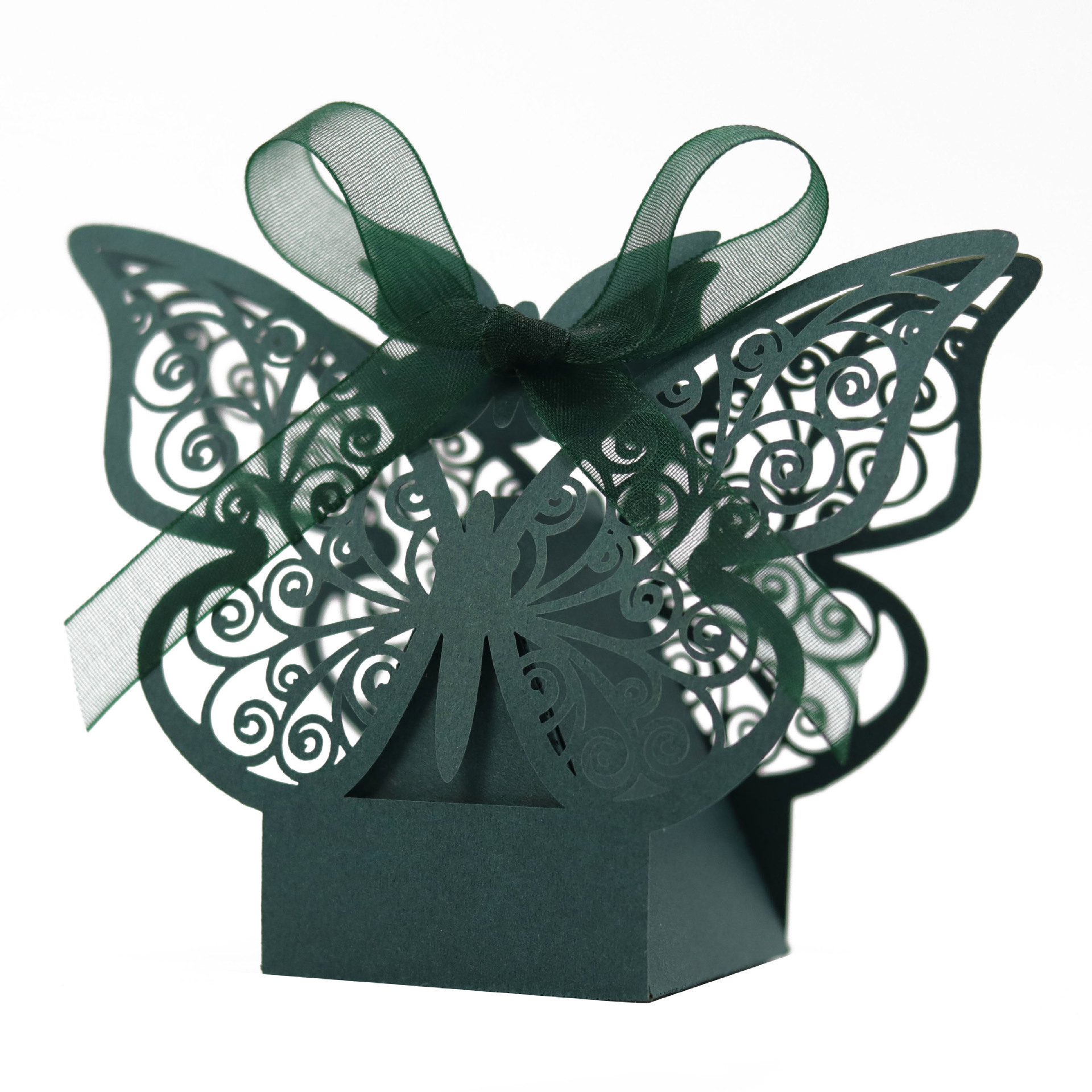 Tarjeta verde oscuro