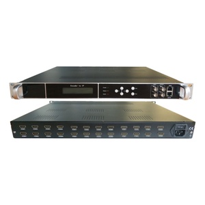 4 8 12 16 20 24 HD MI a HTTP HLS SRT IP Encoder Video Live Streaming H.264 1080P IPTV codificatore multicanale - Product Image 5