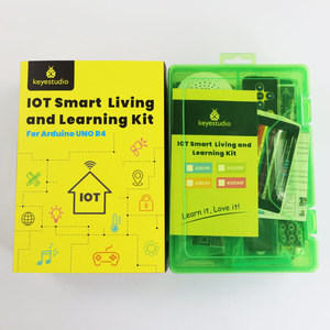 Keyes tudio STEM Programmierung IOT Smart Living und Learning Kit mit Original Arduino U-NO R4 WIFI Board für Arduino