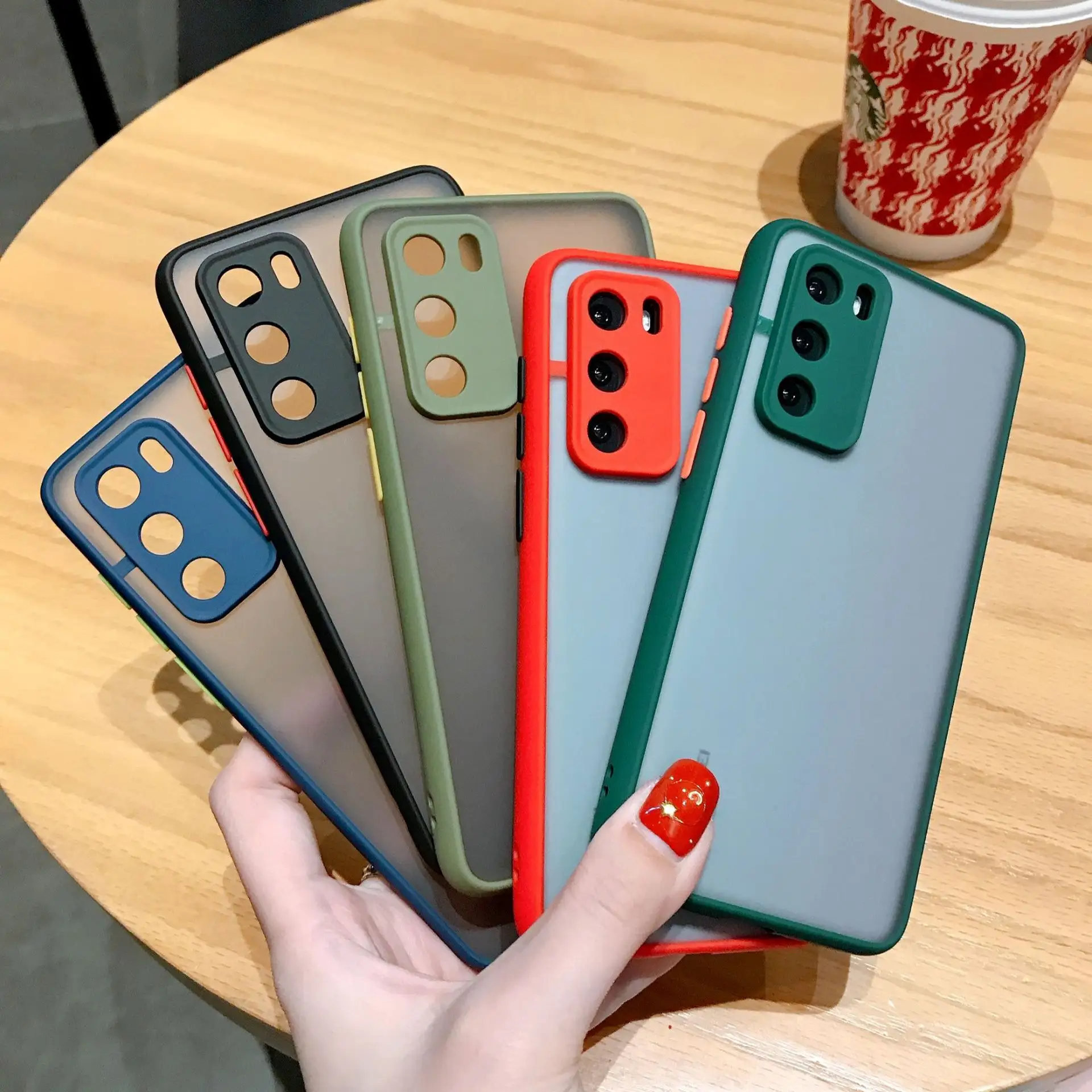 Casing Keras Penutup Belakang Matte Transparan, Casing Aksesori Ponsel PC Keras untuk Xiaomi Redmi Note 9 Pro Max 9S Mi 10 10X 8 7 K30 Grosir