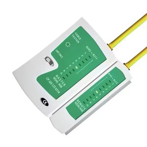 Probador de Cable Lan de red multifunción portátil para RJ11 Cat5 RJ45 Cat6 UTP probador de Cable de red de teléfono herramienta probador de Cable