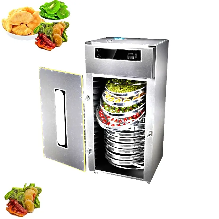 Máquina secadora de alimentos de circulación de aire caliente/raíz/pescado/horno de secado de CARNE/gabinete/flor/deshidratador/secador de bandejas