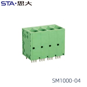 10.0mm Pitch Quick Wire <strong>Connect</strong> High Power PCB Screwless <strong>Spring</strong> PCB Modular <strong>Terminal</strong> <strong>Block</strong> Connector with Button DG243-10.0 - Product Image 3