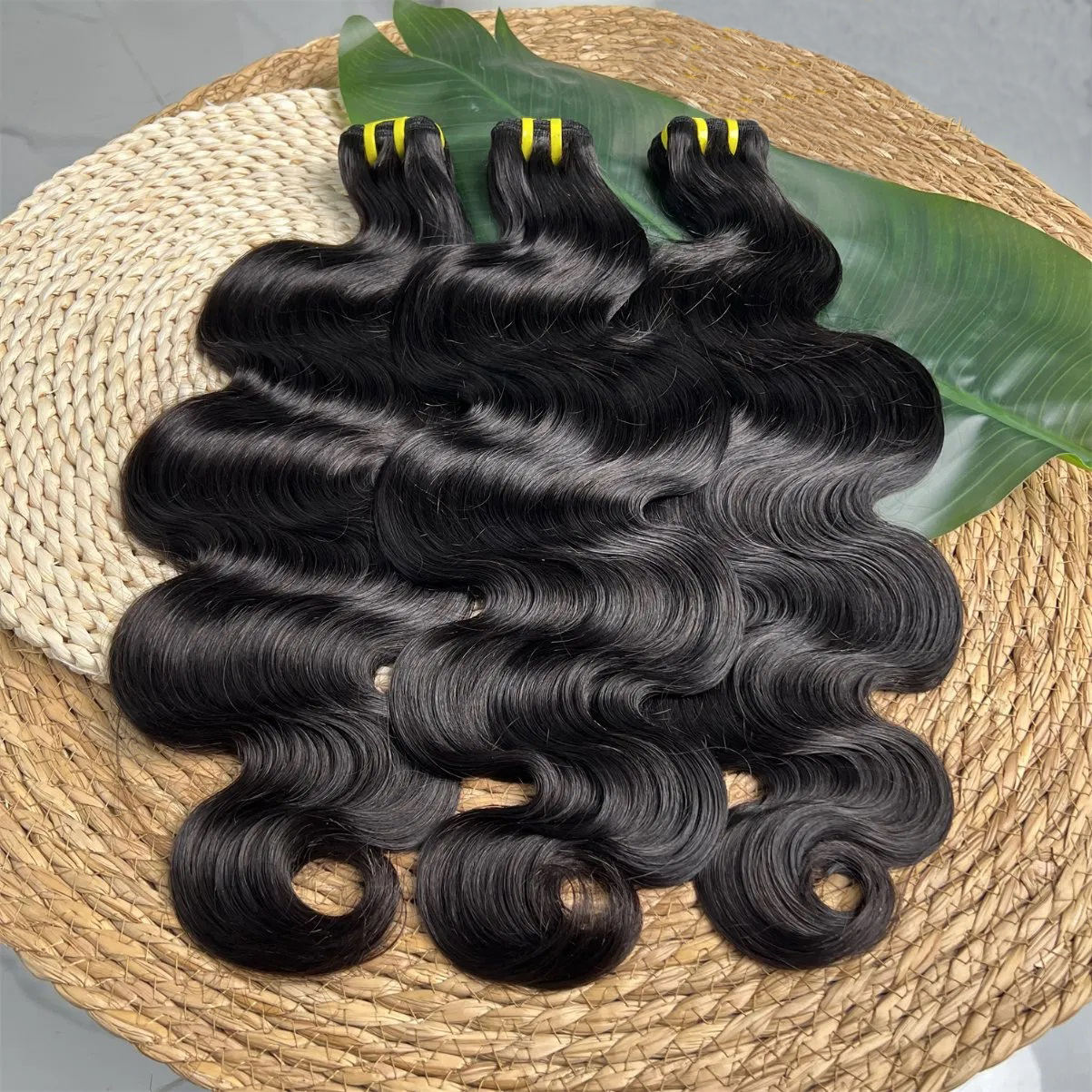 Paquets de mèches ondulées