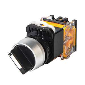 Interruptor de botón eléctrico a prueba de agua IP65 con selector de llave de resorte para aplicaciones de control industrial - Product Image 4