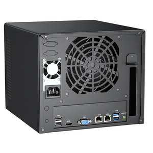 BKHD NAS almacenamiento en la nube ESXI7.0 enrutamiento suave tarjeta de red dual de cuatro núcleos interfaz PCIE de host de computadora de 4 bahías expandir servidor 10G