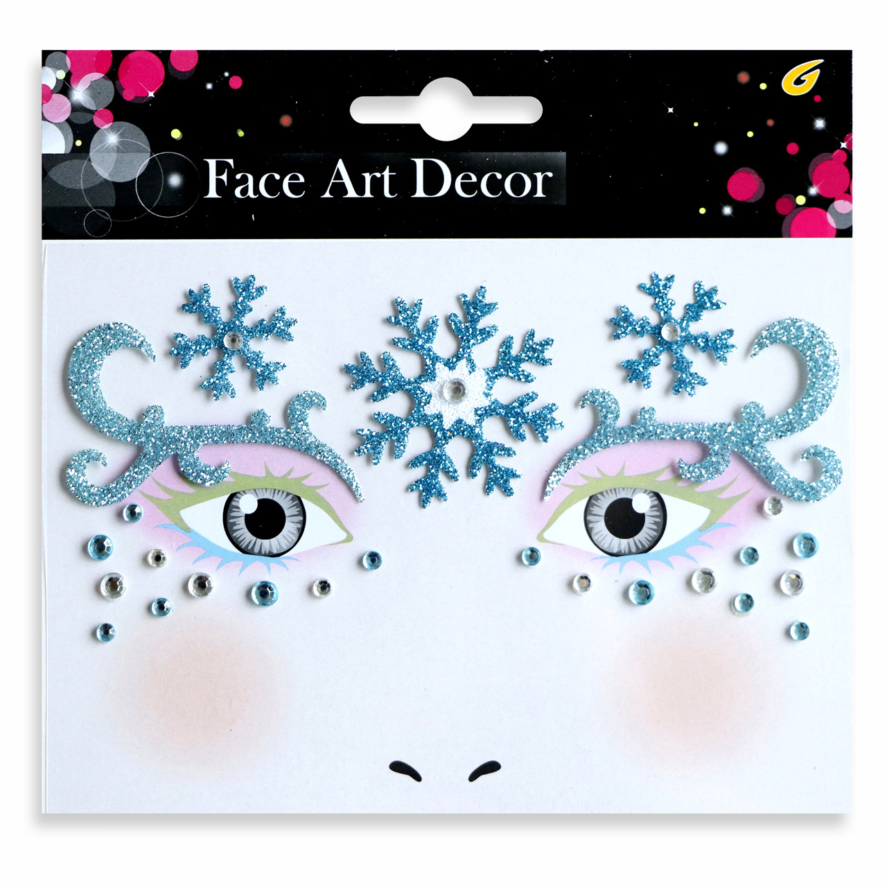 Bois de cerf de neige de glace de Noël