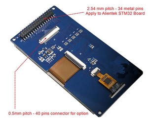 4,3 Zoll 480 X800 RGB-Schnitts telle TFT LCD-Display mit Touch panel - Product Image 4