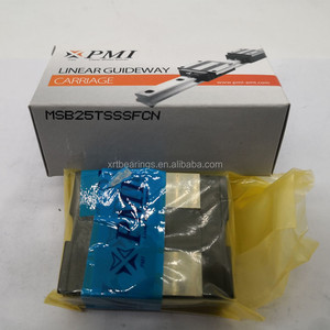Bloque deslizante lineal de riel lineal PMI MSB25 MSB25TE MSB25TESSFC MSB25TESSFCN Bloque de guía lineal - Product Image 6
