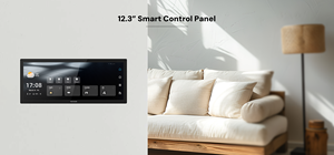 2025 nuevo 12 \ "Android 11 Tuya Control inalámbrico intercomunicador sistema Zigbee TCP red Compatible para Villa apartamento IP