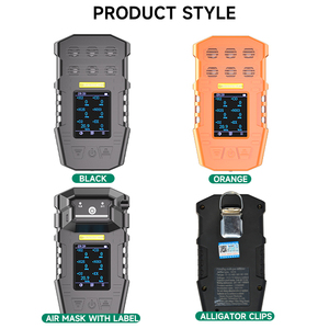 เครื่องตรวจจับก๊าซหลายชนิด6-in-1แบบพกพาเครื่องตรวจจับก๊าซธรรมชาติ - Product Image 2