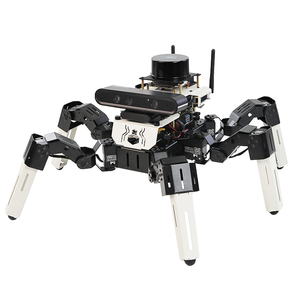 18 DOF Muto RS biyonik bionic pod robot ile 18 adet 35KG seri otobüs servolar Jetson NANO ahududu Pi 5 için ROS2 dayalı