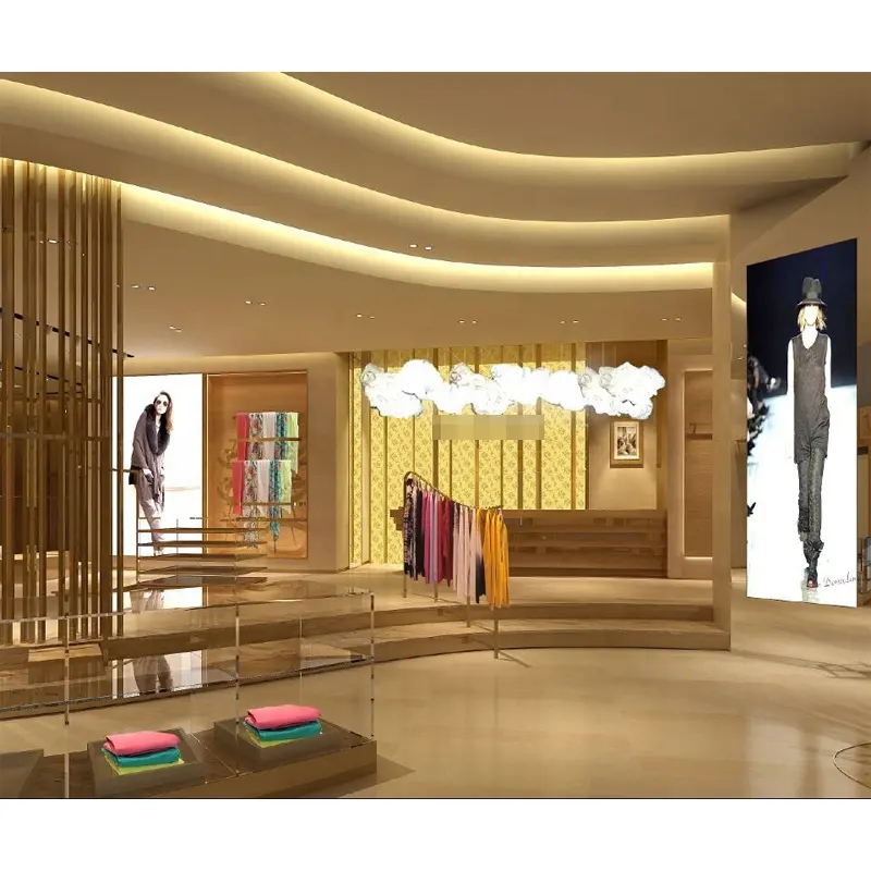 LUX-mueble personalizado de gama alta para tienda de ropa, accesorio de tienda de ropa, para tiendas de marca