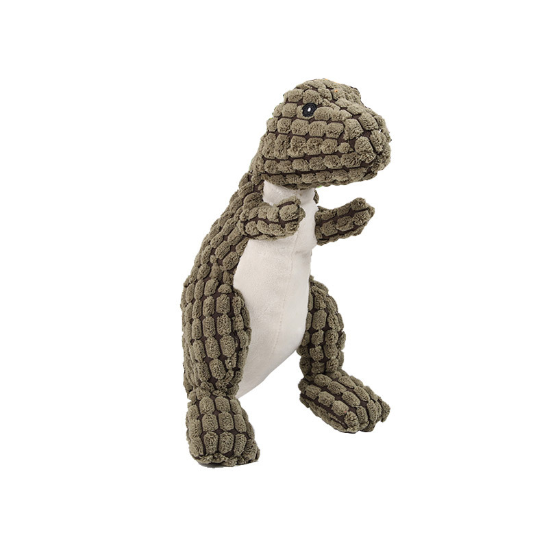 Jouet pour animaux de compagnie dinosaure vert foncé 20cm