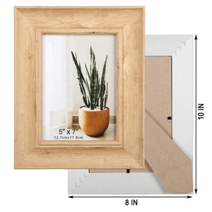EAGLEGIFTS toptan renkli PVC 4x6 5x7 6x8 inç aile duvar dekoratif fotoğraf çerçevesi plastik fotoğraf çerçevesi cam resim çerçevesi - Product Image 3