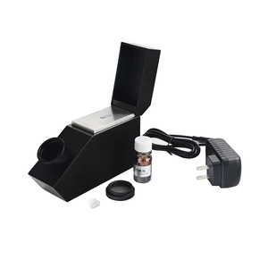 Refractómetro de joyería de equipo Gemológico óptico duradero y de alta precisión con entrada de alimentación dual y fuente de luz interna - Product Image 6