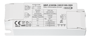 10W DALI DT6 NFC Enabled Dimmable LED Driver(<strong>Constant</strong> Current) 100-500mA Current Selectable Via NFC <strong>Program</strong> Tool. - Product Image 5