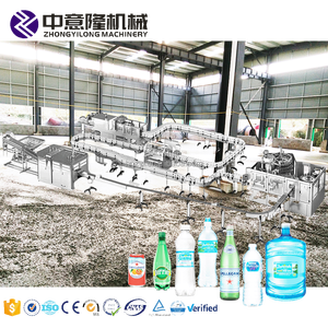 Construcción de planta de producción de programa llave en mano de diseño gratuito para fábrica de línea de llenado de bebidas de agua potable de botella nueva