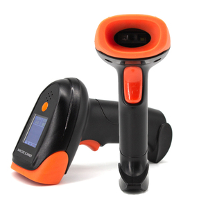 JIngxin Handheld <strong>QR</strong> <strong>Code</strong> <strong>Reader</strong> Wireless BT 1D 2D Barcode Scanner with Big Display <strong>Screen</strong> for Supermarket Store - Product Image 2