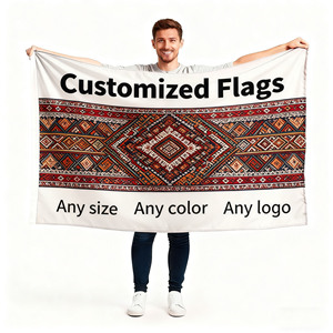 Tùy chỉnh in cờ Mỹ ở mọi kích cỡ, với nhiều màu sắc khác nhau, với thiết kế logo của công ty, sản xuất <span class=keywords><strong>Banner</strong></span> - Product Image 5