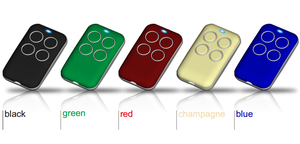 YET2128 Multi Colors Waterproof case <strong>Soft</strong> Touch Face to Face C0py Code <strong>Remote</strong> Control Duplicator 433mhz RF Transmitter Keyfob - Product Image 5